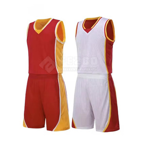 Tenues de basketball surdimensionnées pour équipe, ensembles respirants sans manches, grande taille, haute qualité, 100% polyester - Product Image 1