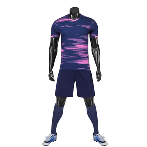 Customizable Polyester/Cotton Soccer Jersey Top Shorts Set Breathable Lightweight Quick Dry Sublimation Sportswear Personalized - Product Image 1