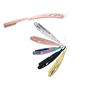 Navaja de Afeitar Recta de Acero Inoxidable Alemán, Navaja de Barbero Recta, Cuchilla de Barbero, 1 Pieza - Product Image 5