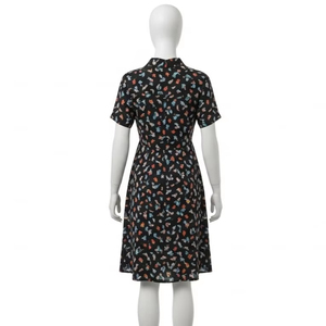 Vestidos Casuales de Tafetán Transpirable con Estampados por Transferencia de Calor, Tela Suave y Ligera, Cómodos para Uso Diario, Atuendos de Moda para Mujer - Product Image 2