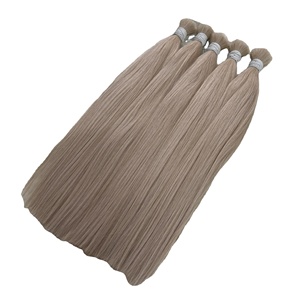 Extensions de cheveux humains bruts de qualité supérieure, texture lisse, couleur 613, aspect naturel durable - Product Image 2