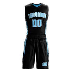 Ensemble de maillots de basket-ball personnalisés avec shorts, uniformes d'équipe pour hommes, vêtements d'entraînement, maillots de basket-ball sublimés, service OEM ODM - Product Image 1