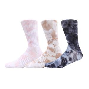 Nueva alta calidad Hip-pop moda cojín hombres tubo grueso Terry algodón deporte equipo Tie Dye Calcetines - Product Image 5