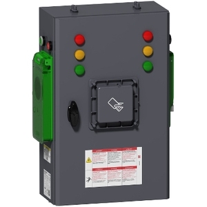Per SCHNEIDER ELECTRIC 22kW T2-TF EVlink: Contenitore di ricambio grigio per parcheggio, con RFID, elettronica e strumentazione, con EVP2PE222FR - Product Image 1