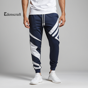 Pantalones de chándal para correr de cintura media para hombre con estilo, de peso medio, ecológicos, de secado rápido, cómodos, para gimnasio, ropa informal para correr - Product Image 2