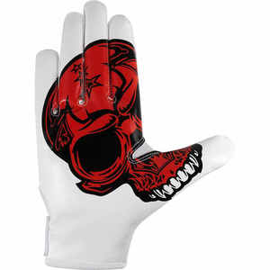 MOVATEXTILES High Quality Custom Logo American Football Gloves for Adults Super <b>Sticky</b> and Breathable Gloves Made in Pakistan - Product Image 5