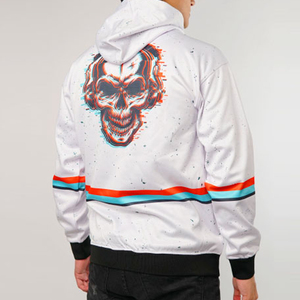Vente en gros de pulls molletonnés chauds 100% coton avec impression bouffante en relief avec logo personnalisé taille légère 6XL pour vêtements d'hiver - Product Image 2