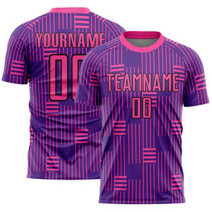 เสื้อฟุตบอล OEM ขายดี แห้งเร็ว ชุดฟุตบอลสั่งทำพิเศษ ระบายอากาศได้ดี ผลิตจากโพลีเอสเตอร์ 100% พิมพ์ลายแบบ Sublimation สำหรับทีม - Product Image 3