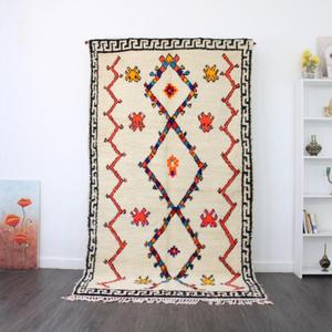 Alfombras marroquíes hechas a mano de lana, auténticas alfombras bereberes, lana natural, artesanía, personalizables en tamaño y colores, alta calidad - Product Image 1