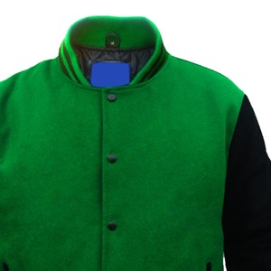 Recién llegado, chaquetas universitarias para hombre, alta calidad, OEM Pakistán, hecho directo de fábrica, logotipo de Color personalizado, cuello alto largo, tela fina - Product Image 5