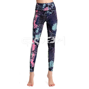 Venta al por mayor de calidad superior Fitness y Yoga desgaste sublimado Leggings de las mujeres - Product Image 1