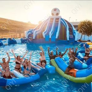 Hồ bơi lớn inflatables nước hồ bơi công viên nước <span class=keywords><strong>Slide</strong></span> <span class=keywords><strong>Inflatable</strong></span> thổi lên hồ bơi trượt - Product Image 5