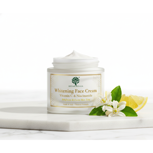 Crème Visage Blanchissante 50ml, Formule Naturelle Éclaircissante pour le Teint, Correcteur de Taches Brunes, OEM Marque Privée Italie RedMoringa Soins Corporels - Product Image 1