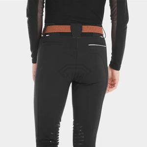 Jodhpurs d'équitation pour femmes en silicone personnalisés, antidérapants, avec coutures, élastiques, respirants, collants d'équitation, service OEM ODM - Product Image 5