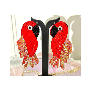 Compre los mejores pendientes elegantes hechos a mano para bodas y festivales Compre ahora a precio de fabricante - Product Image 4