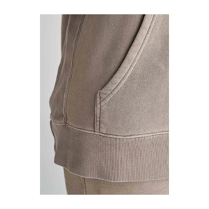 Femmes Design Crop 1/4 Zipper Hoodie Long Tricot Tops avec Couleur Unie Marque Blanc Pullov Survêtement Costumes - Product Image 5