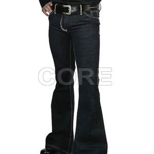 Gran oferta de alta calidad, el mejor material hecho, pantalones lavados para hombre, recién llegados, pantalones vaqueros Acampanados para hombre - Product Image 4