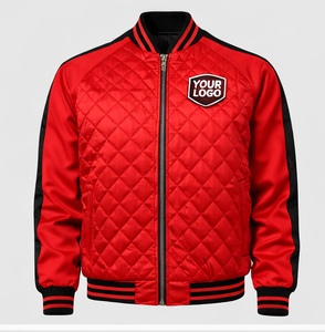 เสื้อแจ็คเก็ต OEM ODM สำหรับชุดกีฬา ชุดยูนิฟอร์ม ทีมวิทยาลัย แจ็คเก็ตแบบกำหนดเอง แจ็คเก็ตวาร์ซิตี้แบบเย็บติดกัน แจ็คเก็ตเบสบอล แจ็คเก็ตน้ำหนักเบาบุใยสำหรับฤดูหนาว - Product Image 1