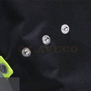 Chaqueta DE SEGURIDAD reflectante con logotipo personalizado de gran venta para adultos Características de flash LED a prueba de agua de poliéster de nailon duradero - Product Image 5