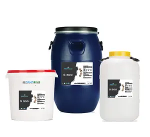 Perekat berbasis air PVA Kualitas Bagus Untuk kemasan kertas lem putih viskositas tengah OEM barang S 500