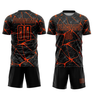 Nouveaux meilleurs uniformes de sublimation en polyester 100% de haute qualité pour adultes ensembles de maillots de football imprimés avec logo pour garçons vêtements de sport supérieurs - Product Image 1