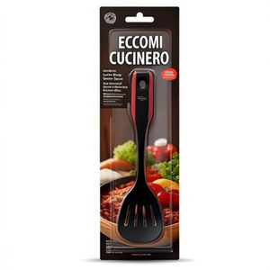 Spatule de cuisine en nylon ECCOMI CUCINERO Noir 17056 - Product Image 3