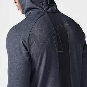 Ultimate Performance <b>Gym</b> <b>Hoodie</b> Breathable Moisture-Wicking Lightweight Athletic Wear Embroidered Running for Men Summer ODM - Product Image 5