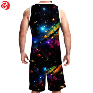 Última Juventud Bsci Poliéster Ropa Deportiva Reversible Alto Rendimiento Baloncesto Nuevo Diseño Impreso Uniforme Conjuntos Para Equipo Deportivo - Product Image 4