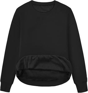 เสื้อสเวตเตอร์คอกลมสำหรับผู้หญิงแบบคลาสสิกหลากสี100% ตามสั่ง100% ขนแกะผ้าฝ้าย280 GSM - Product Image 5