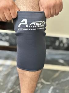 Genouillères ajustables en nylon à trois plis, coudières à ressort pour l'entraînement, la compression et le sport - Product Image 5