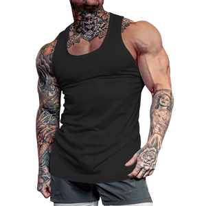 High Quality Men's Sleeveless Athletic Shirts Custom <b>Running</b> <b>Singlet</b> Sublimation High Tank Tops Knitted Men's Athletic Wear - Product Image 2