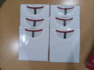 110g 120 GSM 100% POLIÉSTER BLANCO CAMISETA UNISEX PARA IMPRESIÓN POR SUBLIMACIÓN Y PARA PROMOCIÓN EVENTOS PUBLICIDAD CAMPAÑA ELECCIÓN - Product Image 2