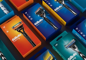 Gillette-maquinilla de afeitar con calor para hombre, Kit de afeitado de iniciación por Gillette Labs 1 mango 2 hojas de afeitar recargas 1 muelle de carga - Product Image 3