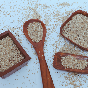 เมล็ดงาดำสีน้ำตาลขาวสดปอกเปลือกผลิตภัณฑ์ทางการเกษตรแพค - Product Image 3