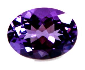 พลอยสีม่วงสีม่วงธรรมชาติทรงเหลี่ยมเพชรพลอยอัญมณีอัญมณีอัญมณีหลวมสำหรับใช้ทำเครื่องประดับ - Product Image 1