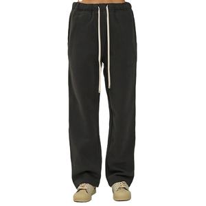 กางเกงวอร์มผ้าฟลีซ 400GSM รุ่นใหม่ล่าสุด สไตล์ลำลอง พร้อมปักโลโก้ตามสั่ง ทรงฮิปฮอป เอวกลาง สำหรับผู้ชาย - Product Image 4