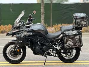 Motocicleta de Turismo de Aventura TOP, 600-1000CC, Motor con Acabado Cepillado, Color Negro Pro, Lista para Envío Mundial - Product Image 3