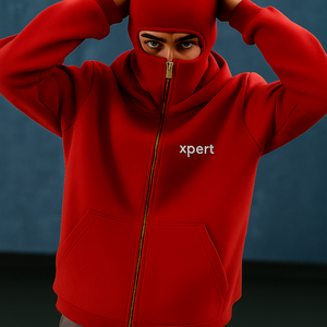 OEM/ODM Unisex Sports Casual Pullover with <b>Ninja</b> <b>Hoodie</b> and Built-In Balaclava Custom Logo Streetwear Low MOQ Wholesale - Product Image 5