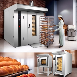 ROTARY Grande machine à biscuits pour four industriel pour pain, biscuits, poulet, viande, boulangerie, gaz et électrique, nouveauté - Product Image 1