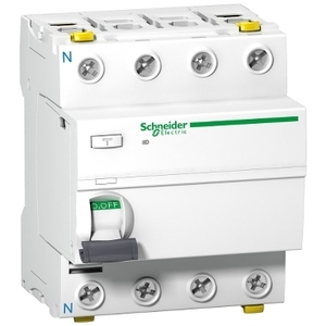 Per SCHNEIDER ELECTRIC A9Z24491 Acti9 IID 4P 100A Tipo 300mA RCCB Interruttore Automatico Differenziale Miniatura con Doppia Protezione - Product Image 1