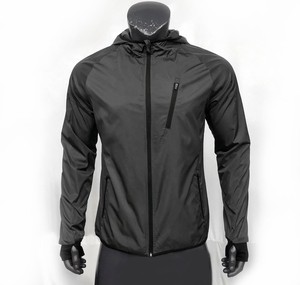 ชุดวอร์มกันลมมีฮู้ดสำหรับผู้ชายระบายอากาศได้ดีซักง่ายเสื้อผ้าแนวสตรีทพร้อมโลโก้ตามสั่งสำหรับฤดูใบไม้ร่วง - Product Image 1