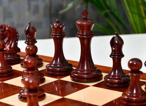Piezas de Ajedrez de Lujo Imperial Collector, Madera de Palisandro y Boj, Rey de 3.75 Pulgadas, Estilo Torneo, al Mejor Precio - Product Image 3