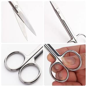 Ciseaux chirurgicaux dentaires en acier inoxydable autoclavable de 16 cm, pointe droite/courbe, ensemble d'instruments pour les outils dentaires et l'utilisation en laboratoire - Product Image 2