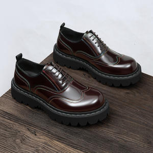 Top Quality Business Shoes with Shock Absorption and Waterproof Surface Formal Shoes for Men Leather Shoes - Product Image 2