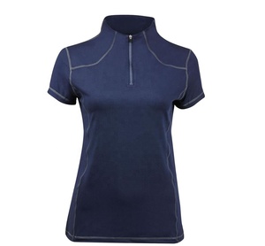 Meilleures ventes de polos équestres de course pour femmes, hauts d'équitation avec logo personnalisé - Product Image 6