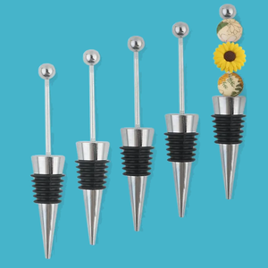 Beautiful Metal Wine <b>Bottle</b> <b>Stopper</b> Designed for Effective Closure Performance Maintaining Wine Quality and Eco-Friendly - Product Image 3