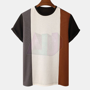 Camiseta Casual Ligera de Algodón 100% Tejido para Hombre al por Mayor con Características Transpirables, Cómodas, Ecológicas y de Secado Rápido - Product Image 1