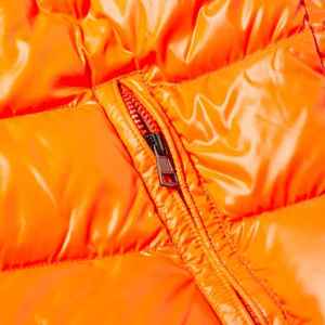 Vente en gros 100% polyester confortable nouveauté veste d'hiver à capuche sans manches brillante gilet pour hommes gilets zippés - Product Image 5