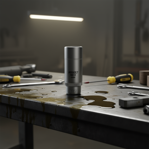 Hazet 3/8'' Long Metric Square <b>12</b>-<b>Point</b> <b>Socket</b> with Traction Profile - Product Image 3