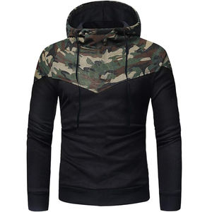 New Men Fashion Set Sportswear Camo Tracksuits Sets Gyms Sweat Hoodie + Sweatpants Suit Male 2 Piece Sets - Product Image 6